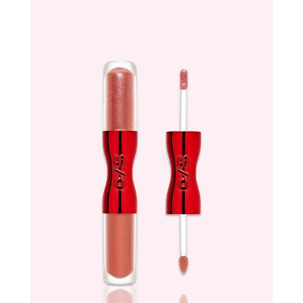 $28 New One/Size Lip Snatcher Lipstick  & Gloss Duo - Trade Finder